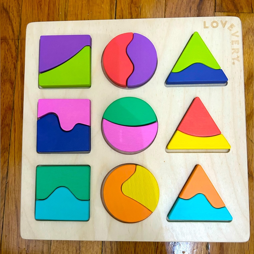 Lovevery Land and Sky Two-Part Puzzle Board